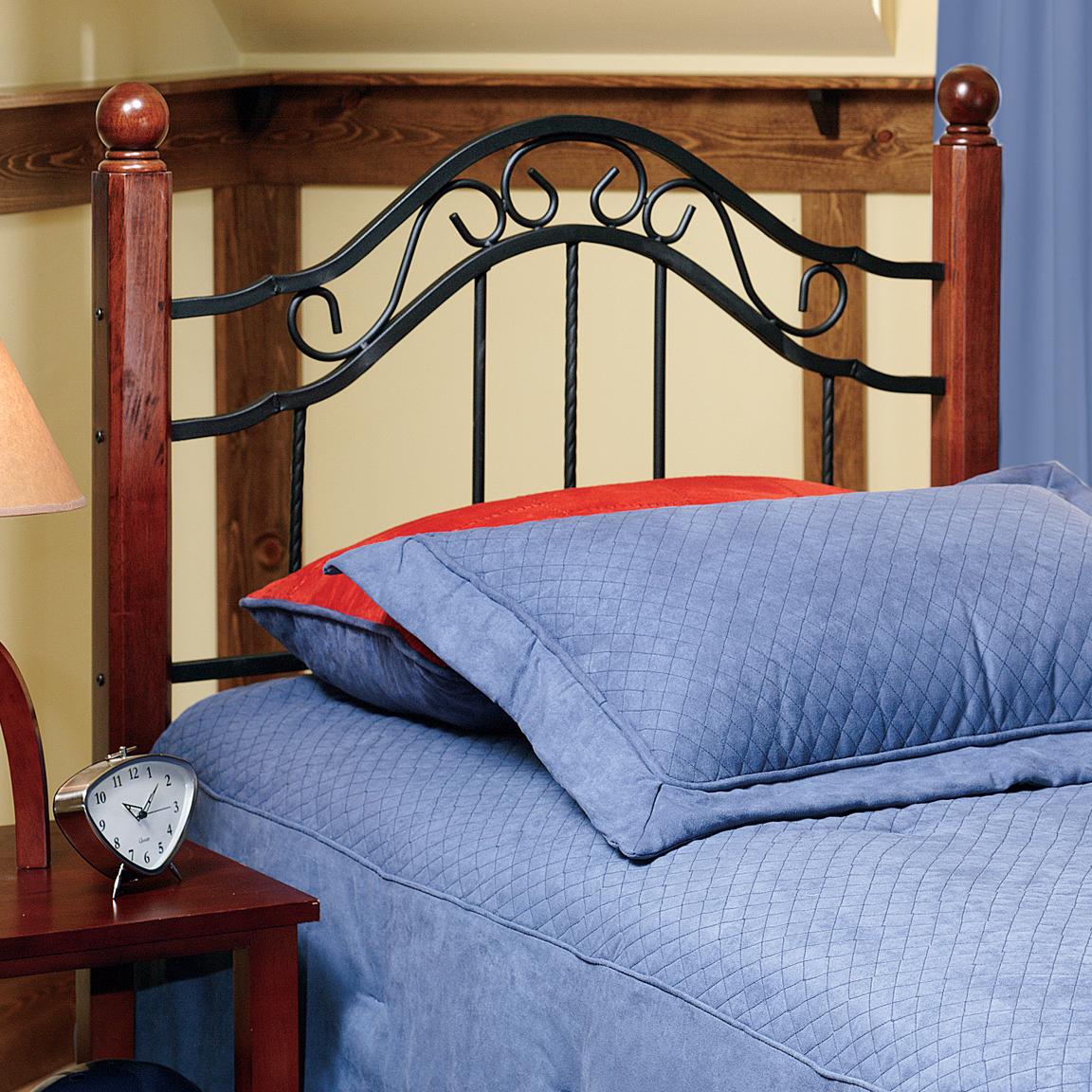 Hillsdale Metal Beds 1010HTW Twin Madison Headboard Westrich